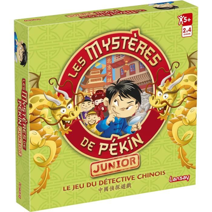 Lansay - Les Mysteres De PÉkin - Jeu De Societe - Version Junior - 2 A 4 Joueurs - Des 5 Ans