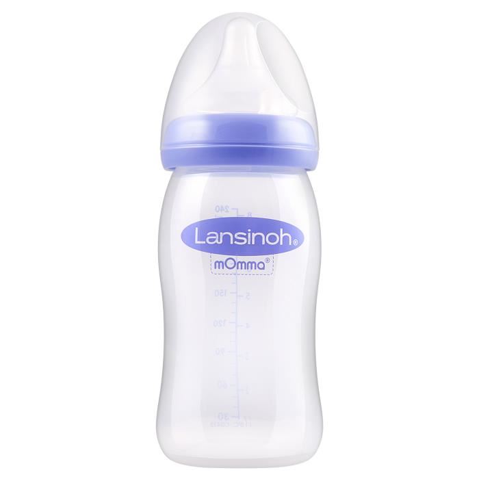 Lansinoh Biberon Natural Wave Pour Lait Maternel 240 Ml