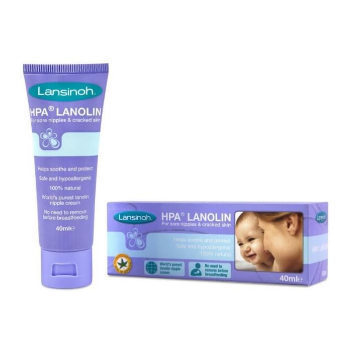 Lansinoh Creme Lanoline Hpa Pour Mamelons 40 Ml - Tube 40 Ml