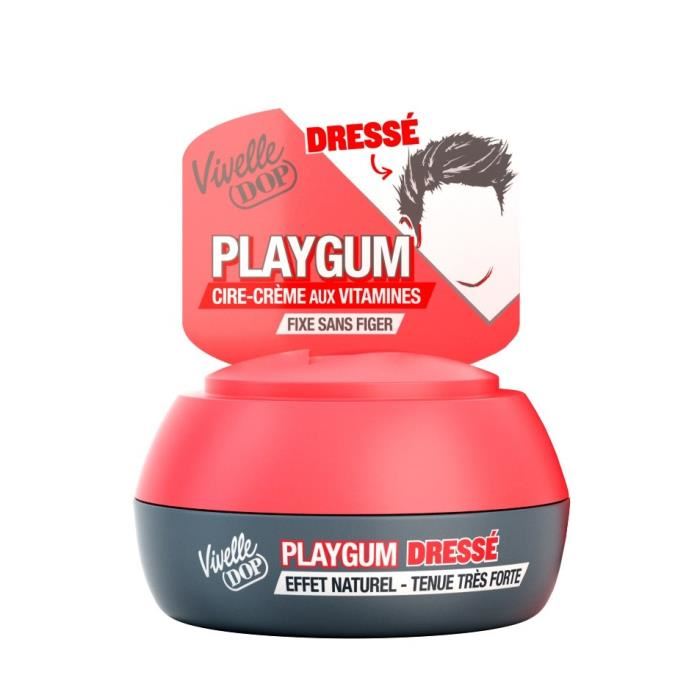 Cire Creme Coiffante Lascad Vivelle Dop Playgum Dresse Tenue Tres Forte 80 Ml