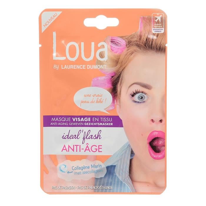 Loua Masque Visage En Tissu Anti-age 1 M...