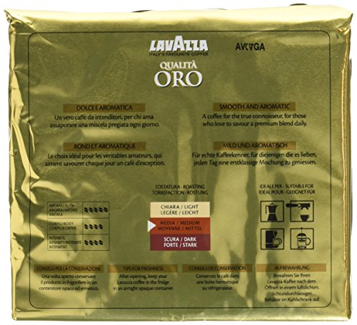 Lavazza Cafe Moulu Qualita Oro 2x250 g  ...