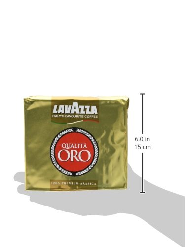 Lavazza Cafe Moulu Qualita Oro Cafe Italien 100 Arabica Equilibre Aromatique Intensite 5 2x250 G