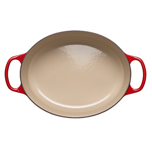 Le Creuset Le Creuset 21178350602430 Cocotte Ovale Fonte Cerise 35 X 35 X 17 Cm Cuisine Maison Casseroles Plats Et Poles Casserole