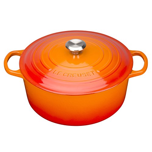 Le Creuset Cocotte En Fonte Emaillee 28 Cm Volcanique