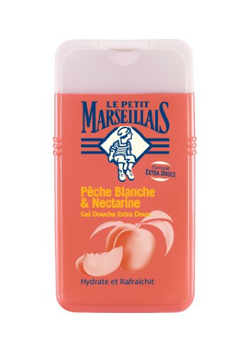 Gel douche peche nectarine Le Petit Marseillais - le flacon de 250 ml