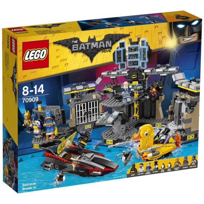 Lego® Batman Movie - Le Cambriolage De La Batcave - 1047 Pieces