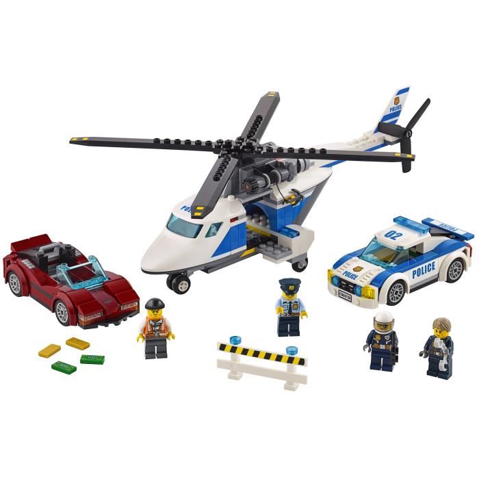 Lego City: La Course-poursuite En Helicoptere (60138)