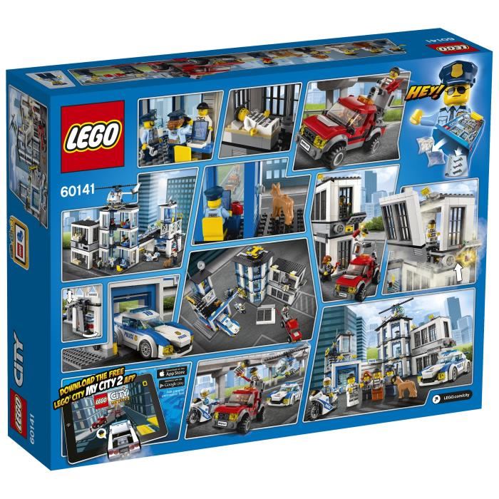 Lego 60141 City Police Le Commissariat D...