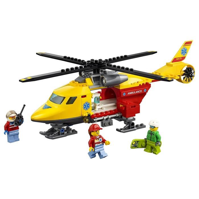 Lego® City 60179 Lhelicoptere Ambulance