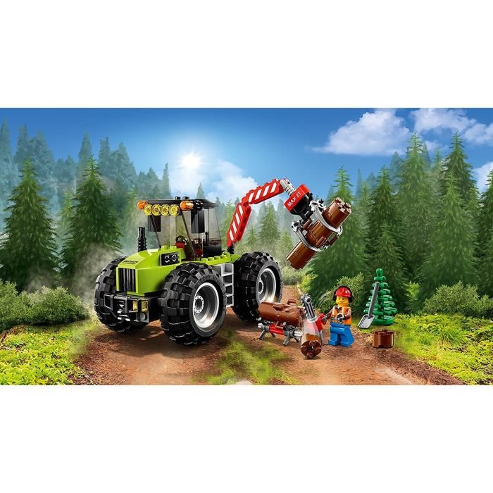 Lego City Great Vehicles : Le Tracteur Forestier (60181)