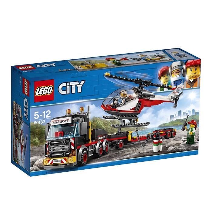 Lego - Transporteur D'helico City, 6018...