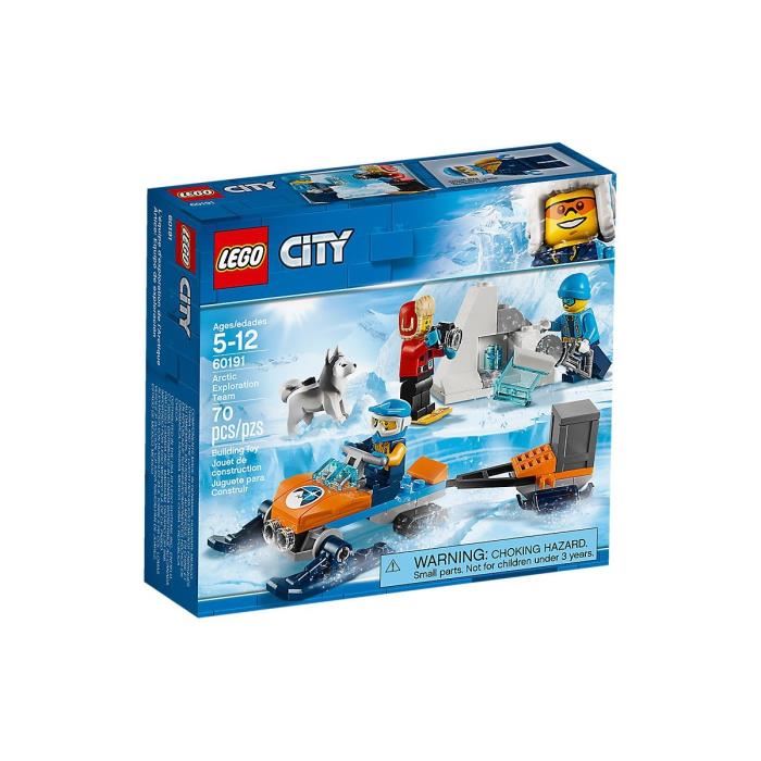 LegoÂ® City 60191  Les Explorateurs De Laarctique - Jeu De Construction