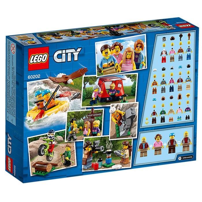 Lego 60202 City Town Ensemble De Figurin...