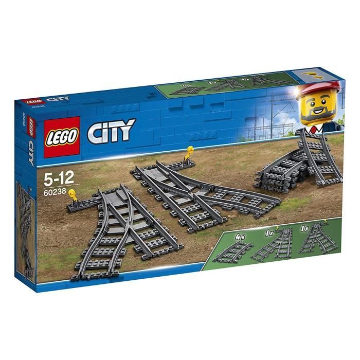 Lego® City 60238 Les Aiguillages