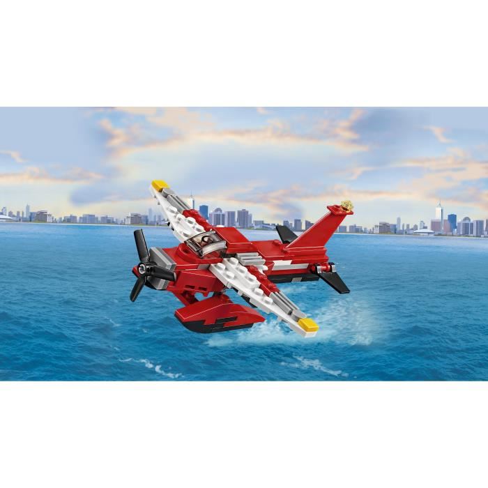 Lego - 31057 - L'helicoptere Rouge