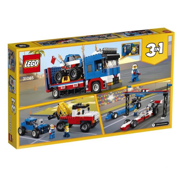 Lego® Creator 3-en-1 31085 Le Spectacle Des Cascadeurs