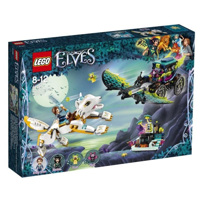 Lego Elves Lattaque Demily Et Noctura 41195