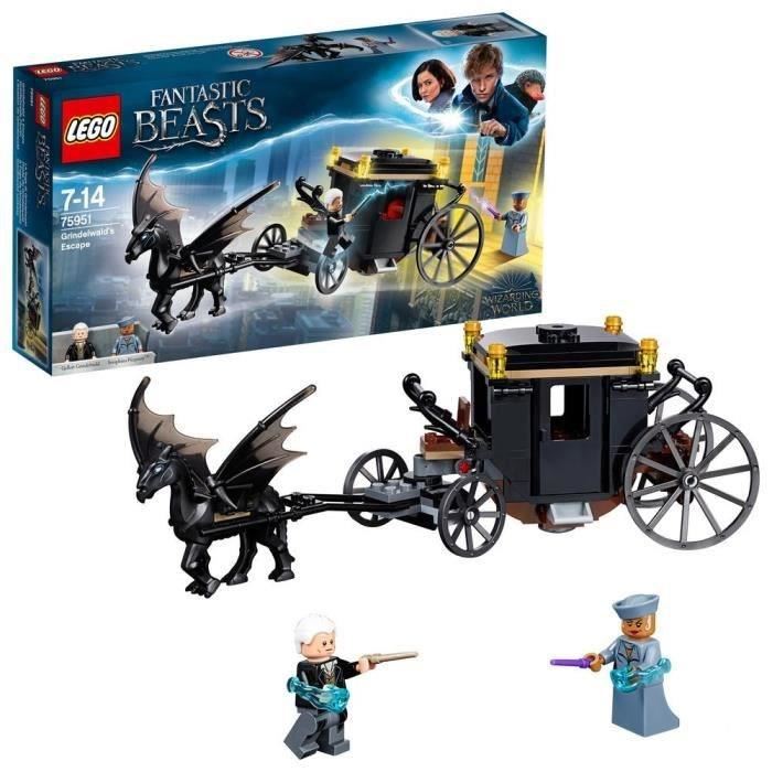 Lego Harry Potter Levasion De Grindelwald Les Animaux Fantastiques 75951