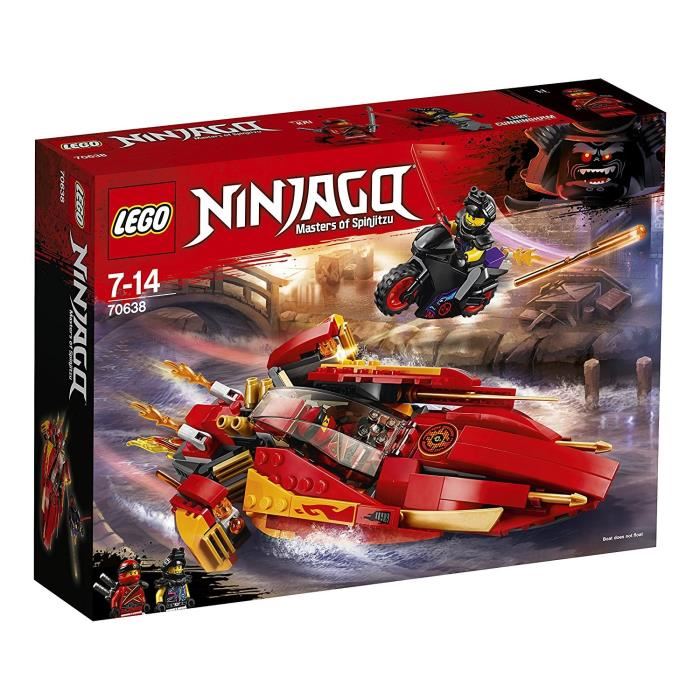Lego® Ninjago® 70638 Le Bateau Katana V11 - Jeu De Construction
