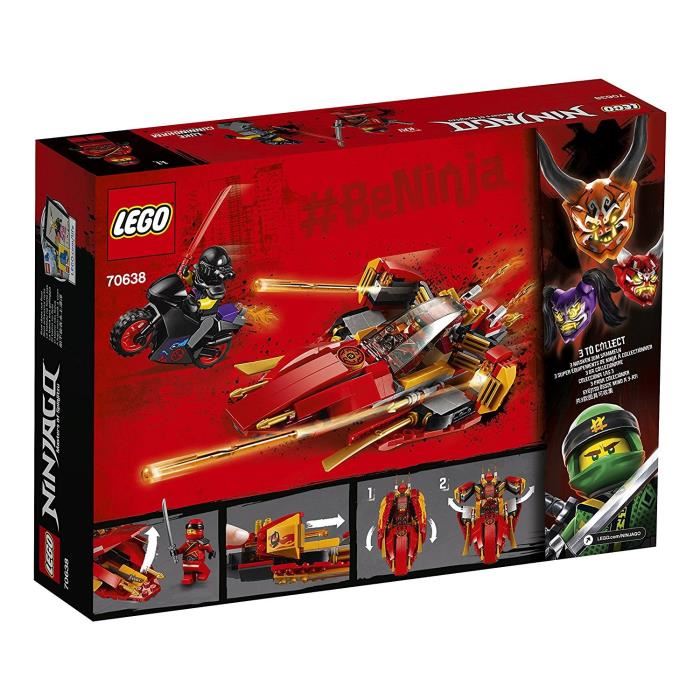 Lego® Ninjago® 70638 Le Bateau Katana V11 - Jeu De Construction