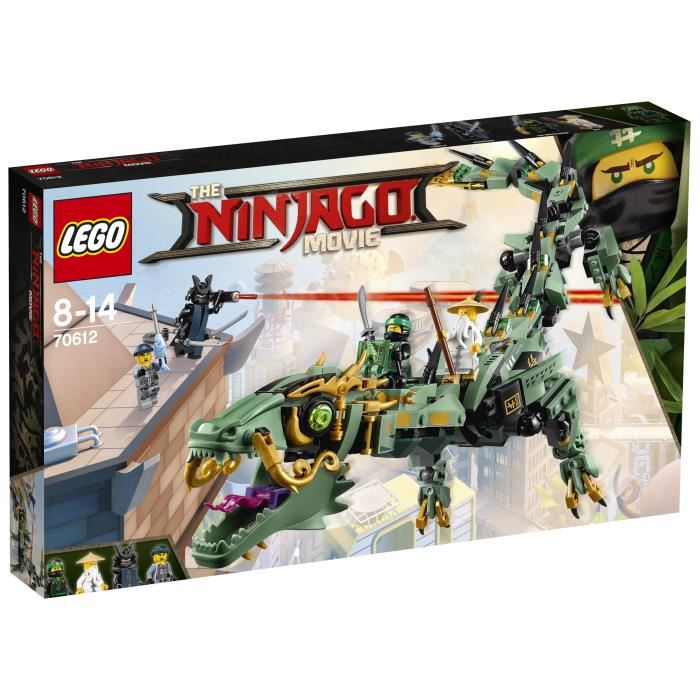 Lego® Ninjago Movie 70612 Le Dragon D'acier De Lloyd