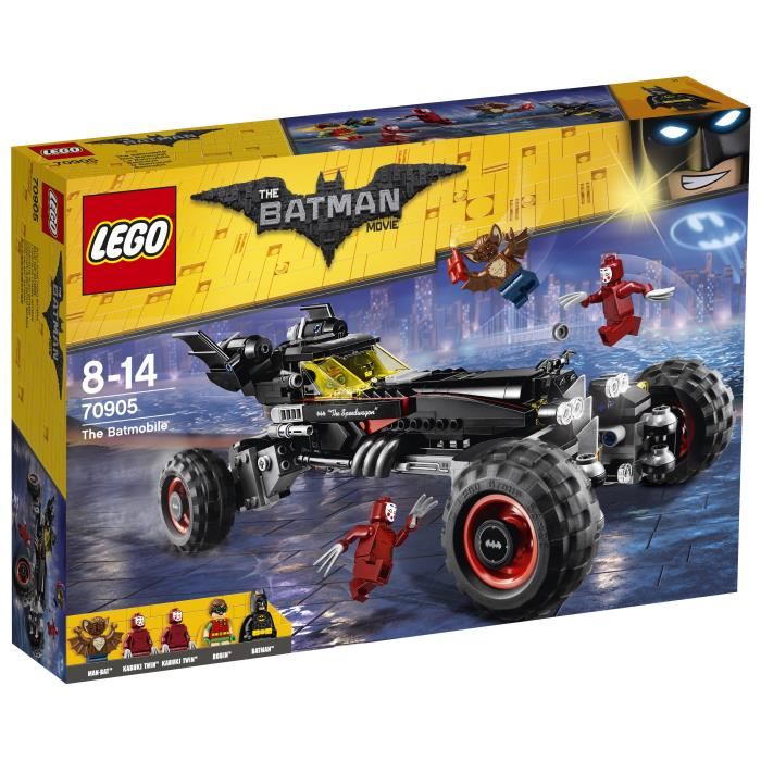 Lego® 70905 Batman Movie - La Batmobile - Lego City - Monster Truck - 5 Figurines Incluses