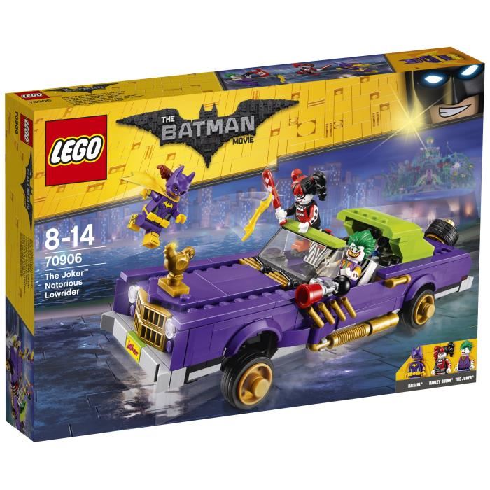 Lego® Batman Movie - La Decapotable Du Joker - 433 Pieces