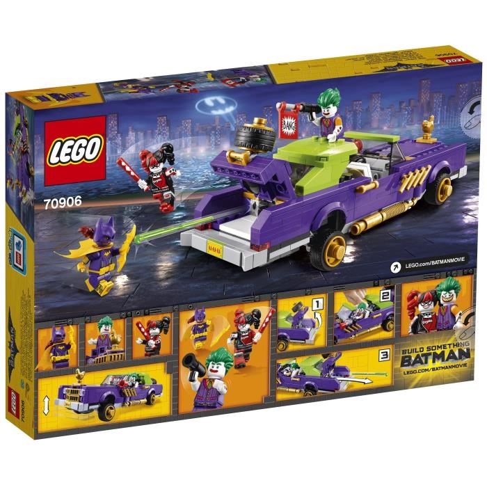Lego® Batman Movie - La Decapotable Du Joker - 433 Pieces