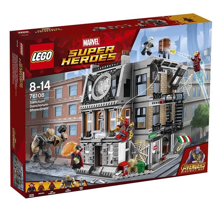 Lego® 76108 Marvel Super Heroes La Bataille Pour La Protection Du Saint Des Saints