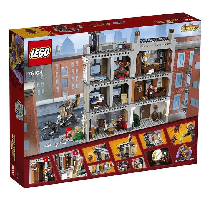 Lego® 76108 Marvel Super Heroes La Bataille Pour La Protection Du Saint Des Saints