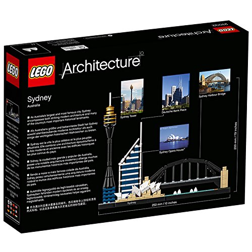 Lego® Architecture Sydney - 361 Pieces - A Partir De 12 Ans - Jouet De Construction