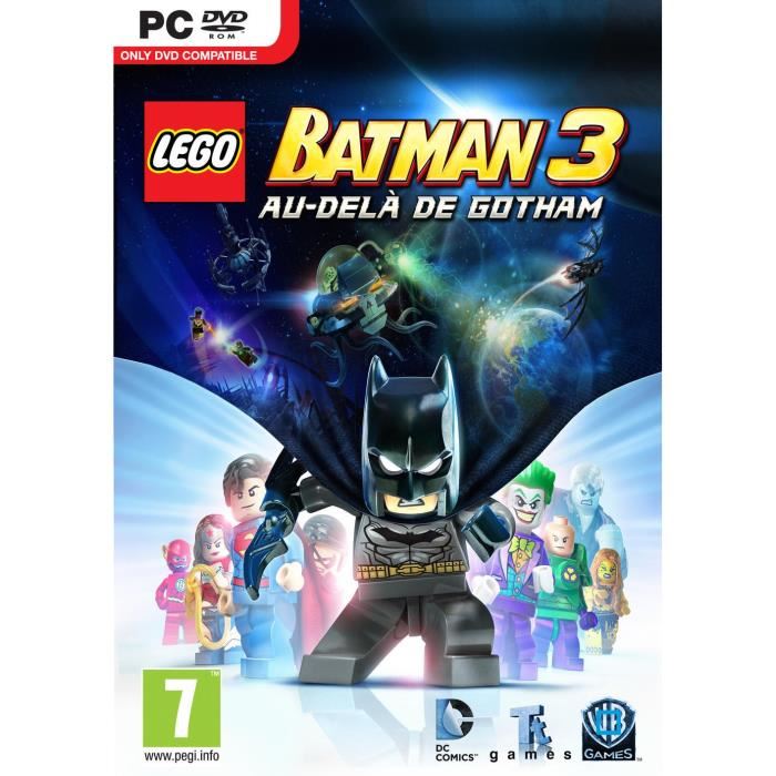 Warner Bros Games Lego Batman 3 Au Dela De Gotham Pc