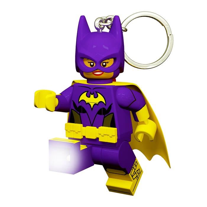 Lego Batman Movie Porte Cles Batgirl Visage Lumineux Lumiere Led Blanc Tete Mobile 953 X 406 X 1492 Cm