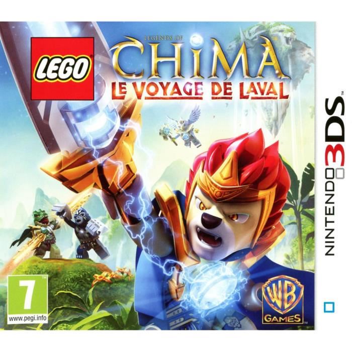 Jeu 3ds Lego Legends Of Chima Le Voyage De Laval 3ds