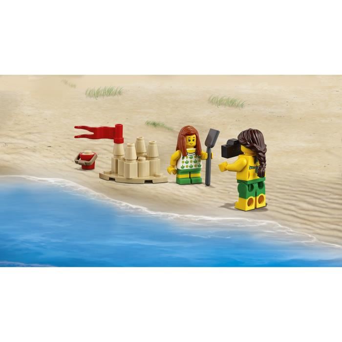 Lego City - Ensemble De Figurines Lego City - La Plage - 60153