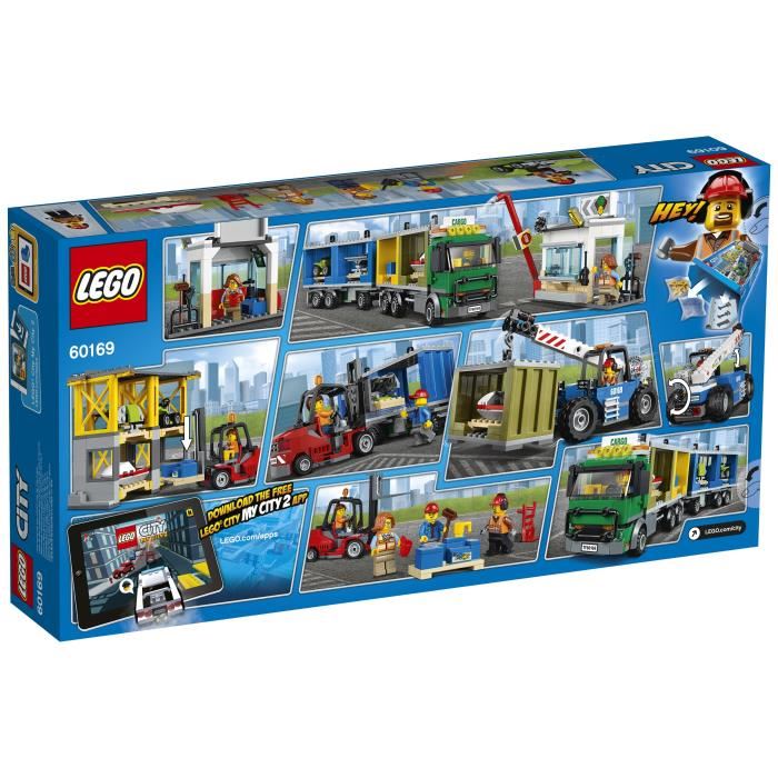 Lego® City 60169 Le Terminal A Conteneurs