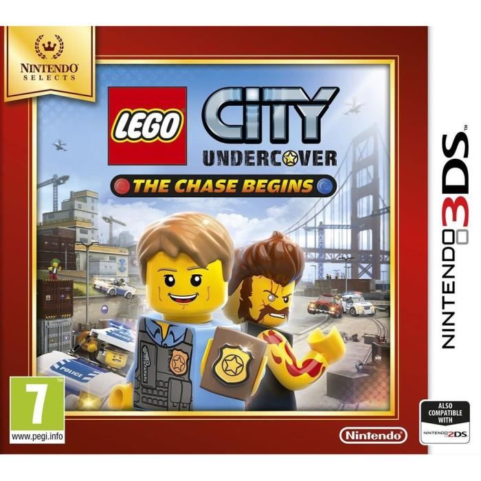 Lego City Undercover - The Chase Begins Select Jeu 3ds