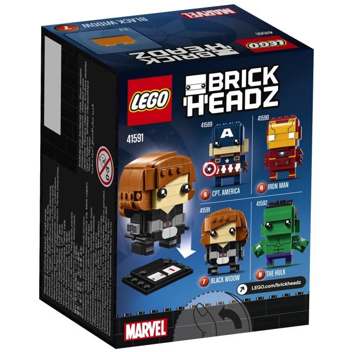 Lego Brickheadz Black Widow 41591