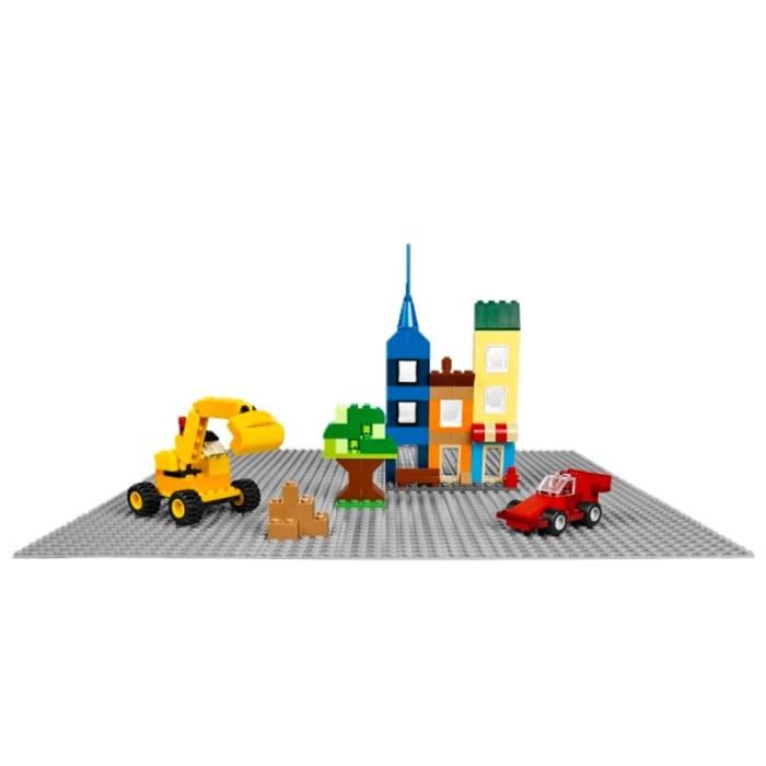 Lego® Classic 10701 La Plaque De Base Grise, 48x48, Jouet De Construction Creatif, Éducatif