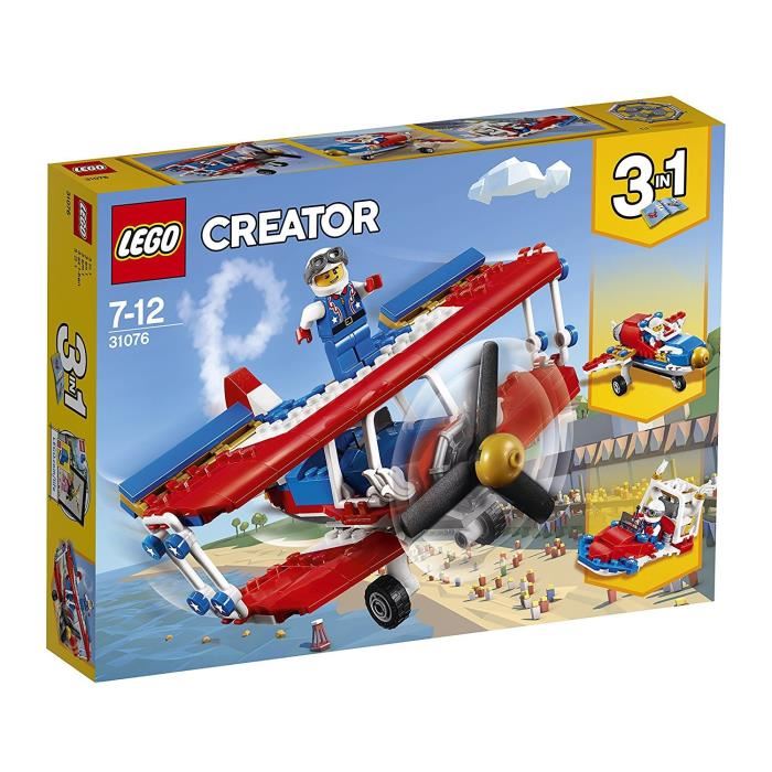 Lego Creator : L'avion De Voltige A Haut Risque (31076)
