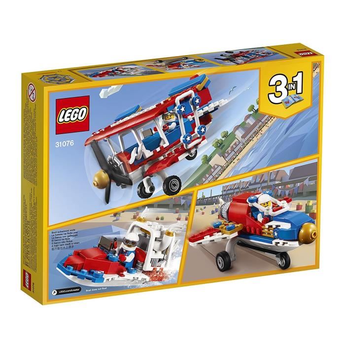 Lego® Creator 3-en-1 31076 L?avion De Voltige A Haut Risque
