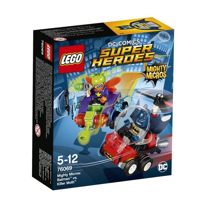 Lego® Dc Comics Super Heroes 76069 Mighty Batman Contre Killer Moth