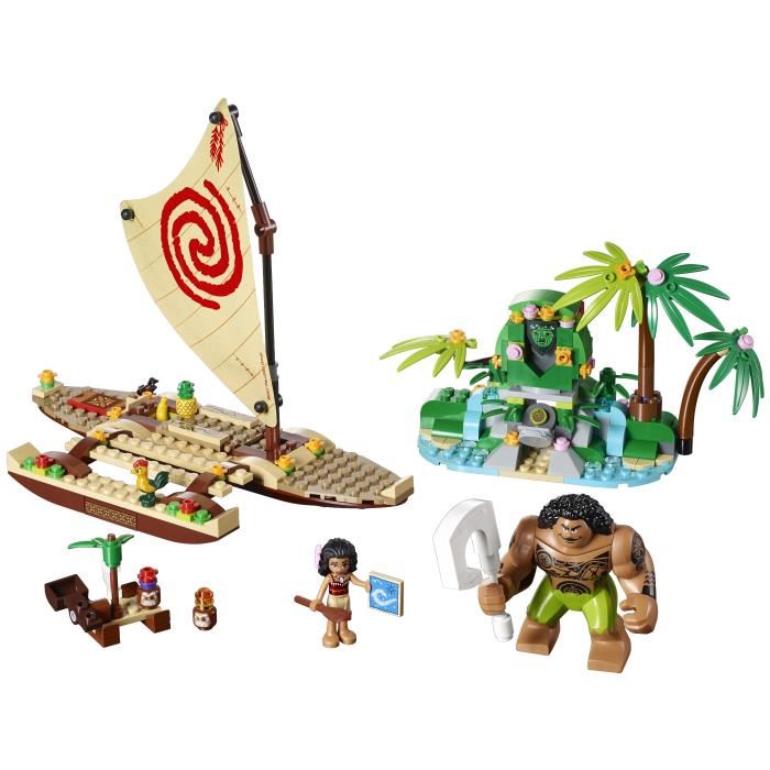 Lego® Disney Princess? - Le Voyage En Mer De Vaiana - 307 Pieces - A Partir De 6 Ans