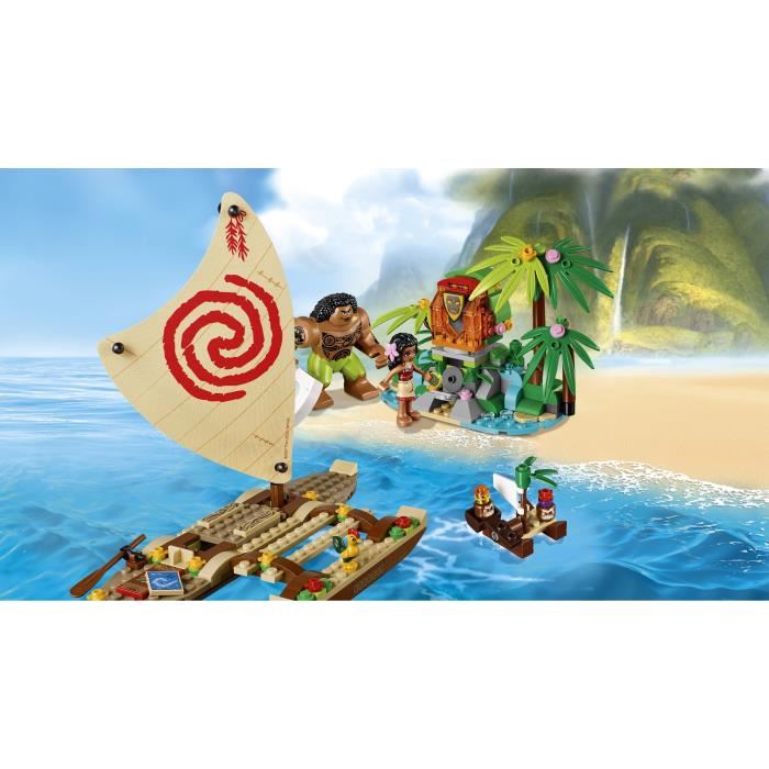 Lego® Disney Princess? - Le Voyage En Mer De Vaiana - 307 Pieces - A Partir De 6 Ans