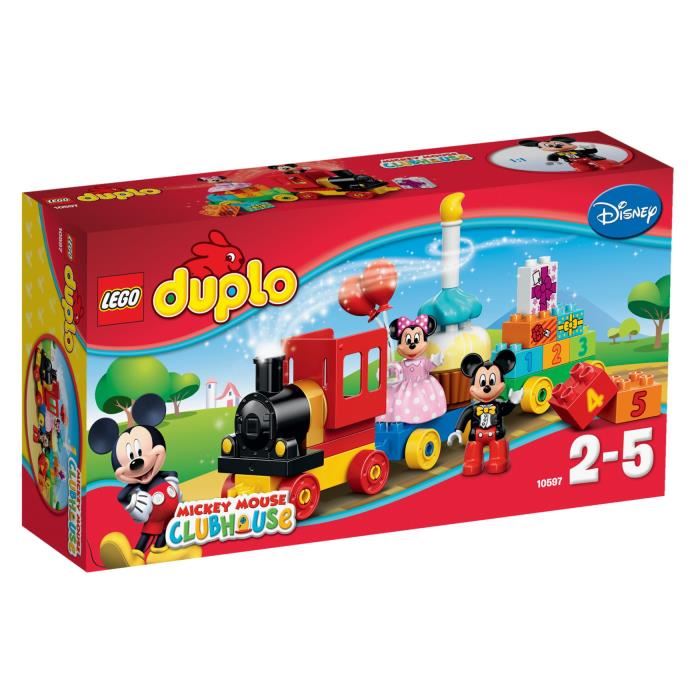 Lego® Duplo Disney 10597 La Parade D'anniversaire De Mickey Et Minnie - Jeu De Construction