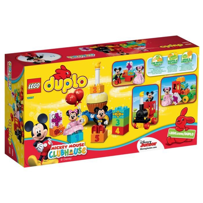 Lego® Duplo Disney 10597 La Parade D'anniversaire De Mickey Et Minnie - Jeu De Construction