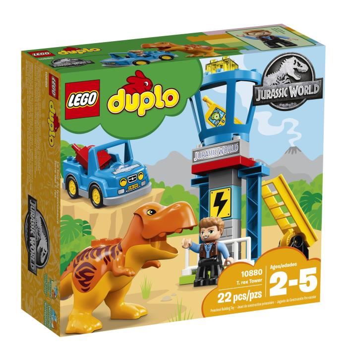 Lego 10880 Duplo Jurassic World La Tour ...