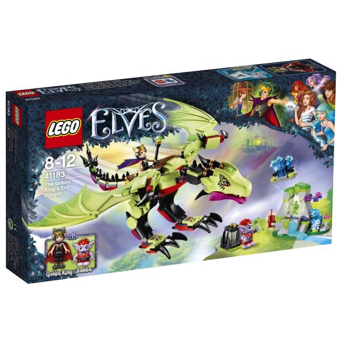 Lego Elves - Le Dragon Malefique Du Roi Des Gobelins - 41183