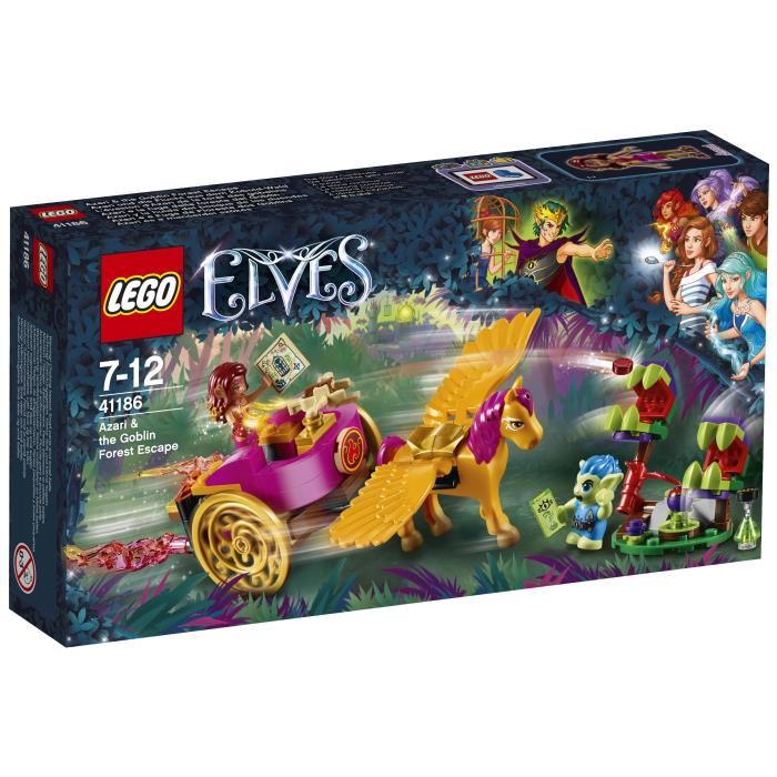 Lego® Elves 41186 L'Évasion D'azari De La Foret Des Gobelins